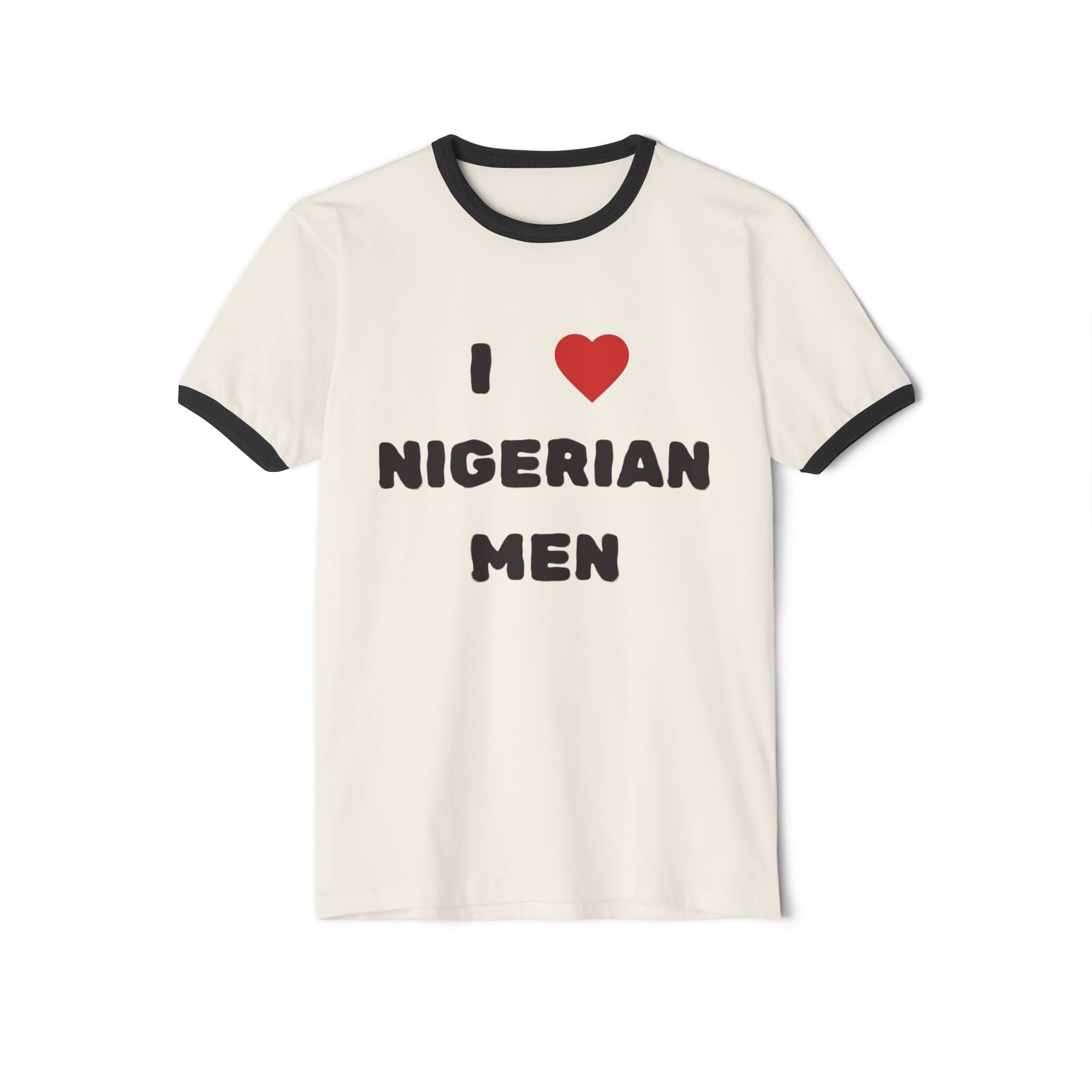 I ❤️ Nigerian Men Ringer T-Shirt