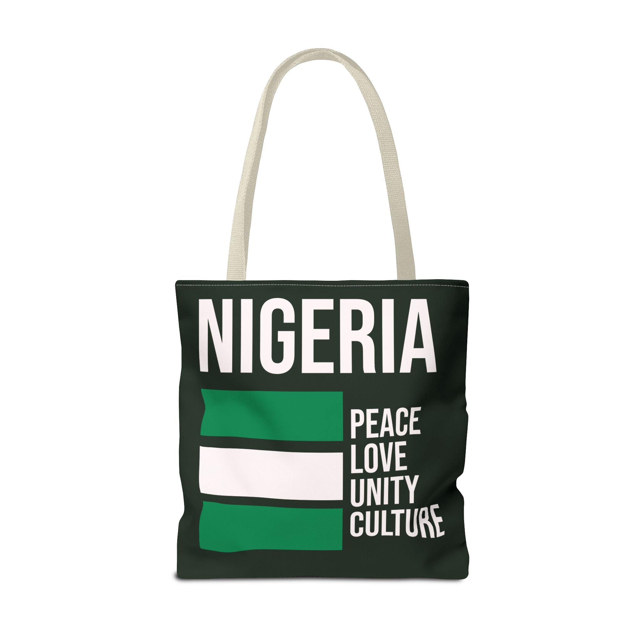 Peace, Love, Unity & Culture Tote Bag