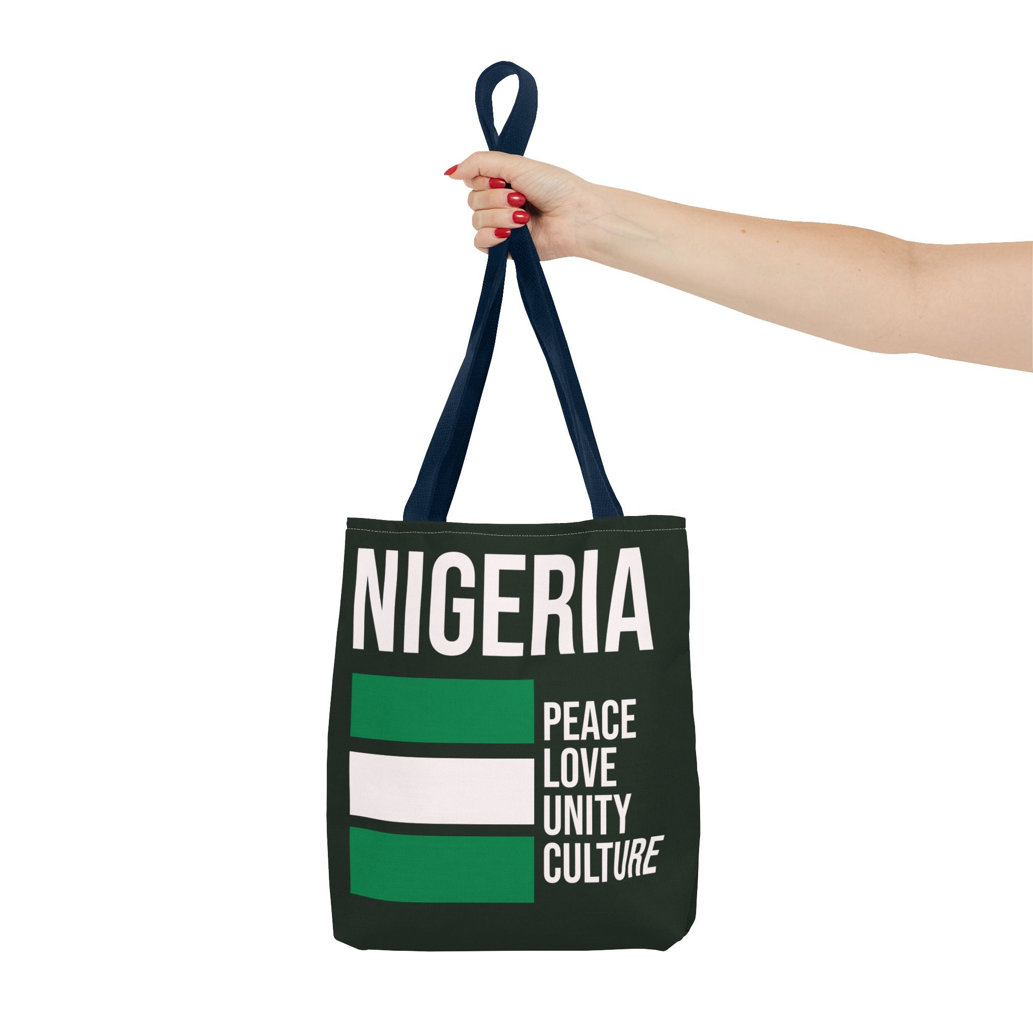 Peace, Love, Unity & Culture Tote Bag