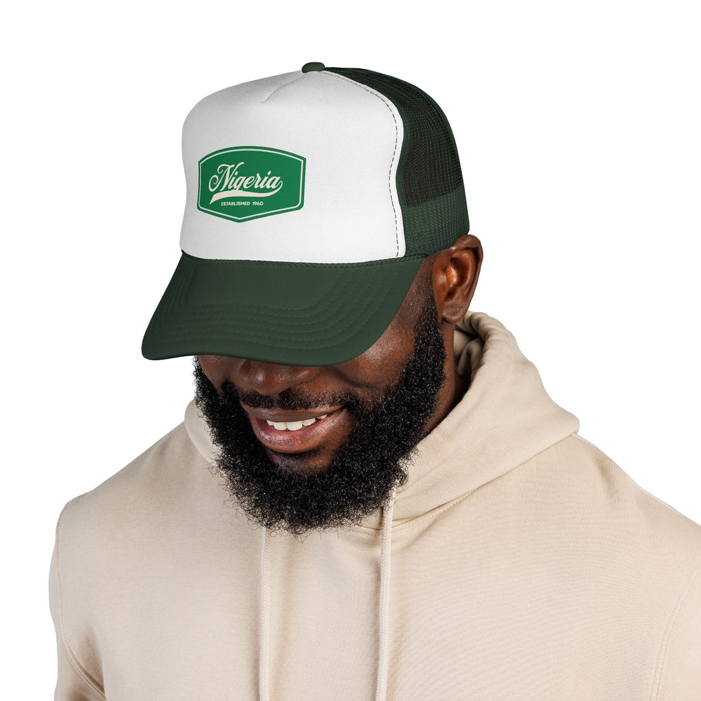 Nigeria Script Trucker Cap