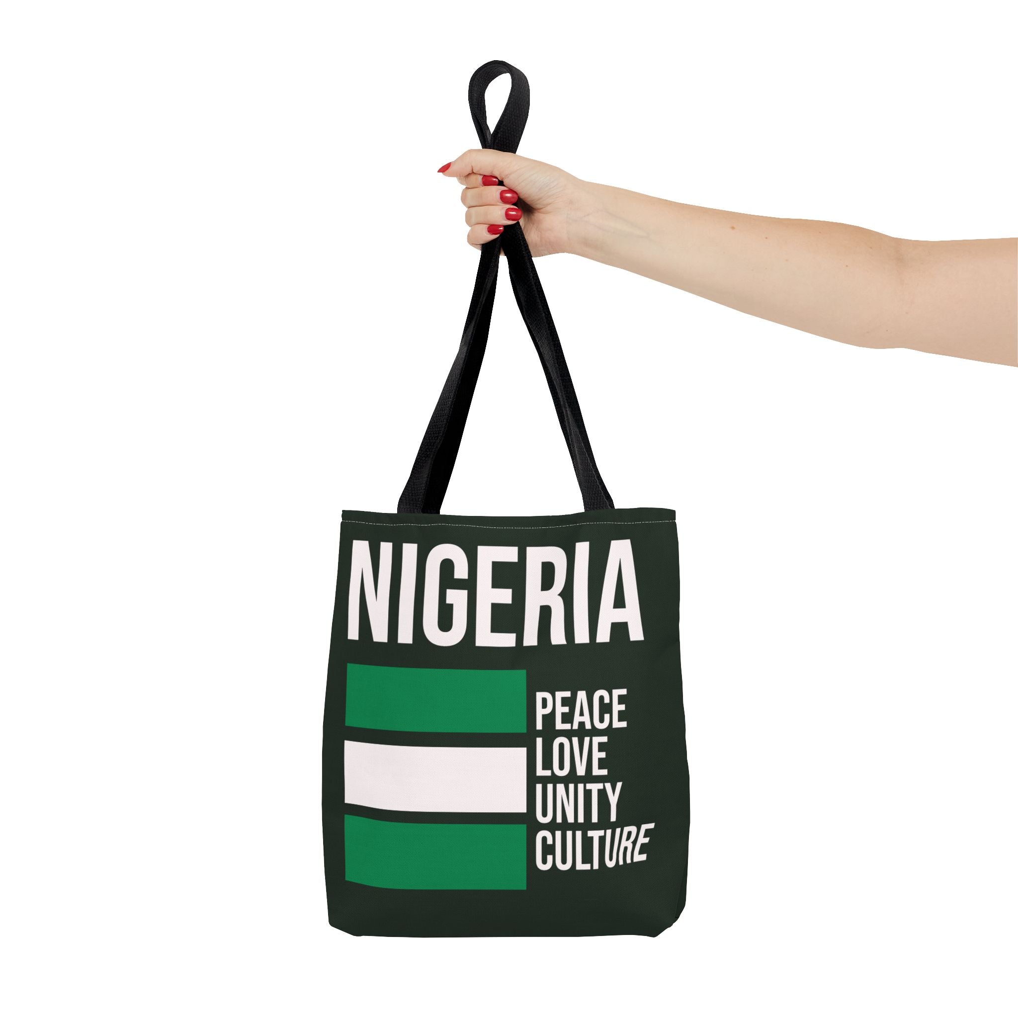 Peace, Love, Unity & Culture Tote Bag
