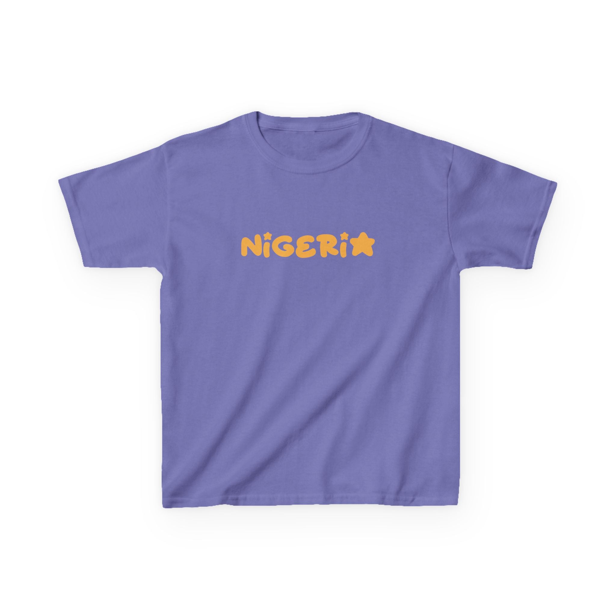 "Nigeria" Playful Star - Kids T-shirt