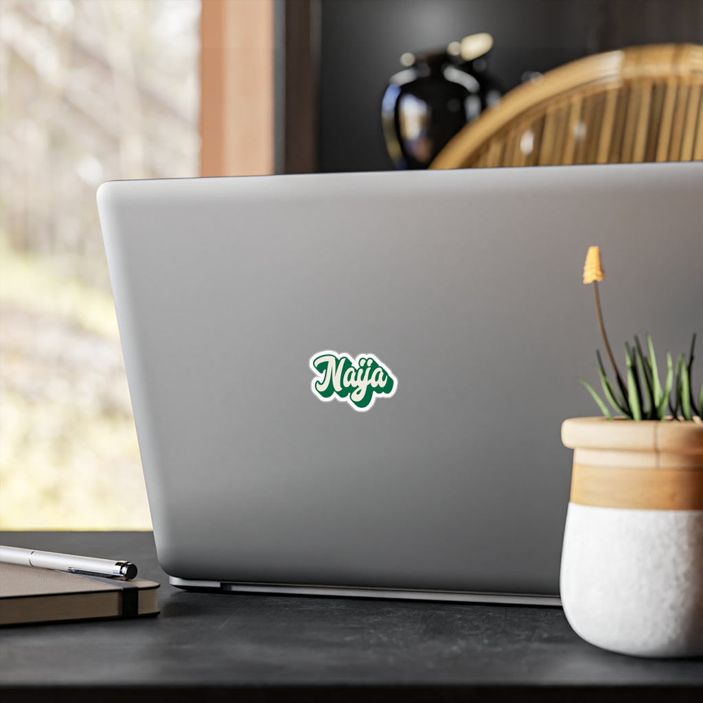 Naija script decal Sticker