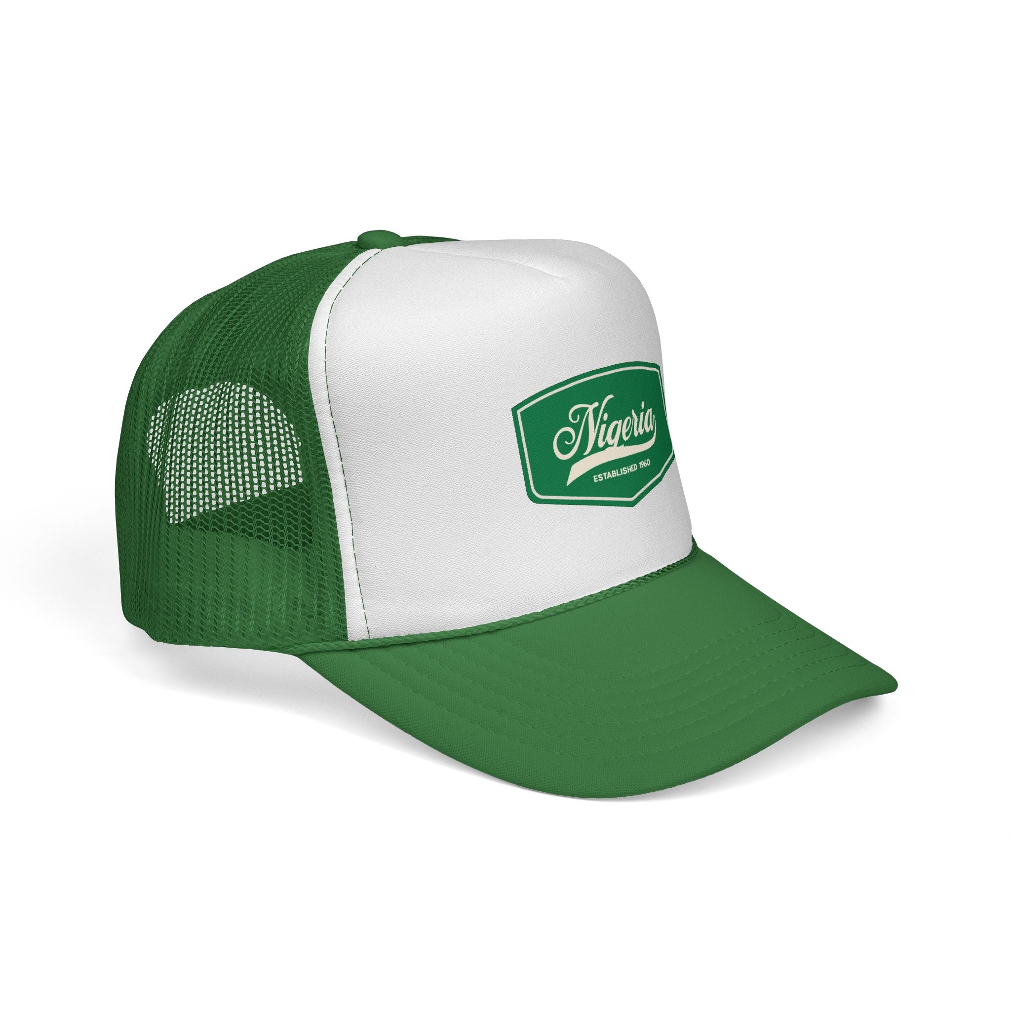 Nigeria Script Trucker Cap