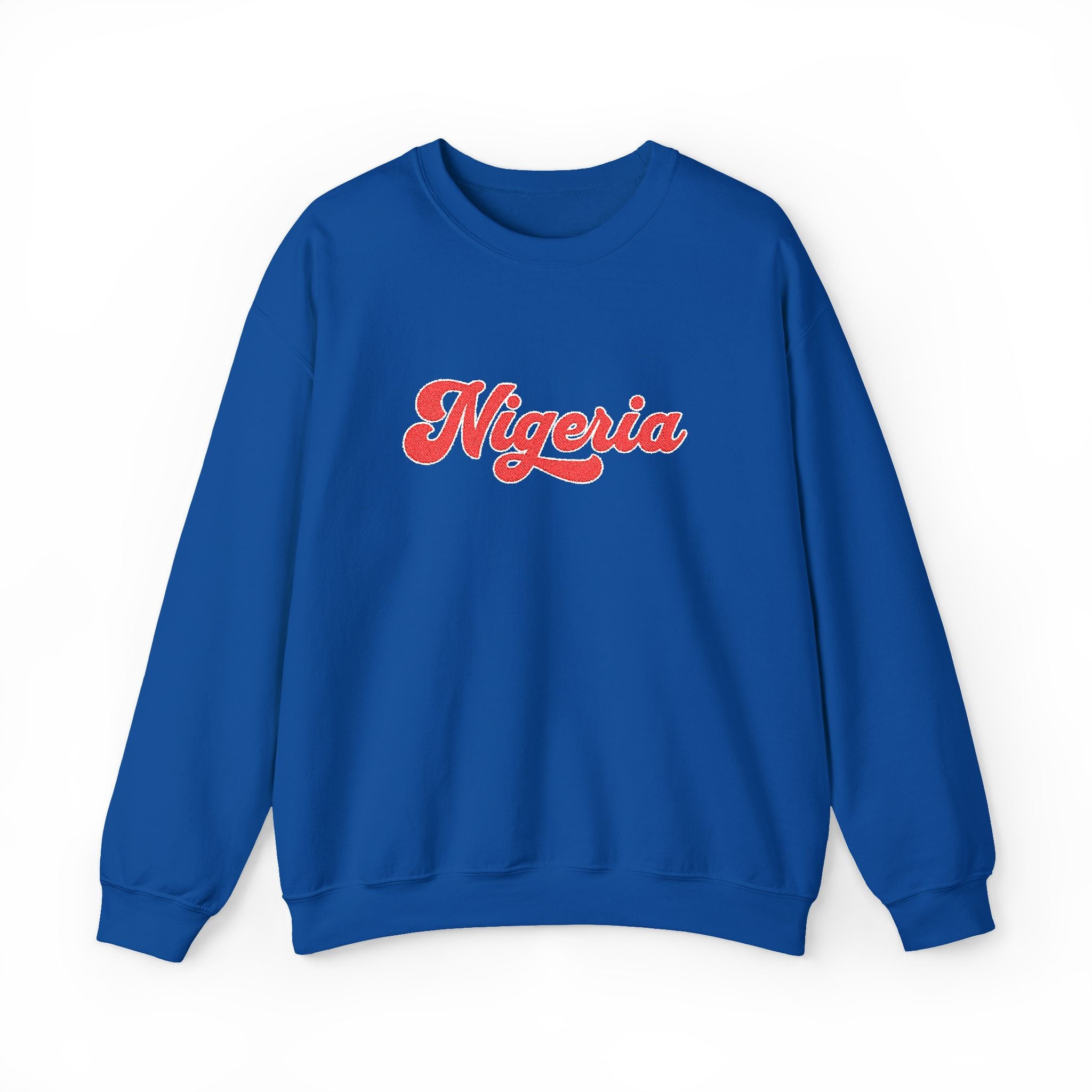 Nigeria Script Crewneck Sweatshirt