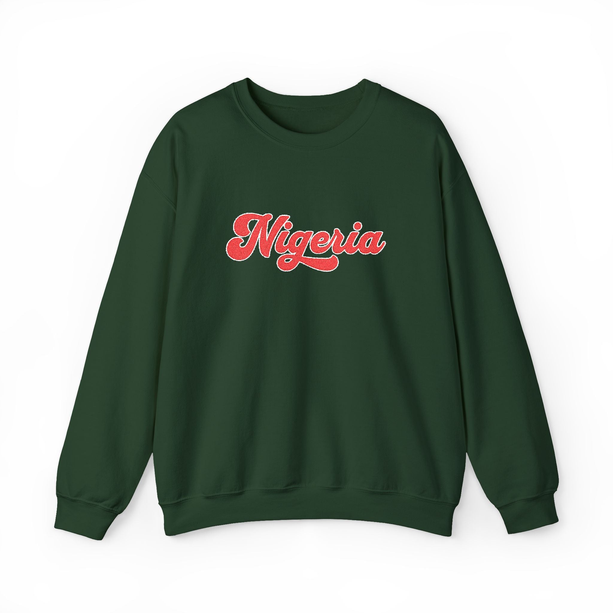 Nigeria Script Crewneck Sweatshirt