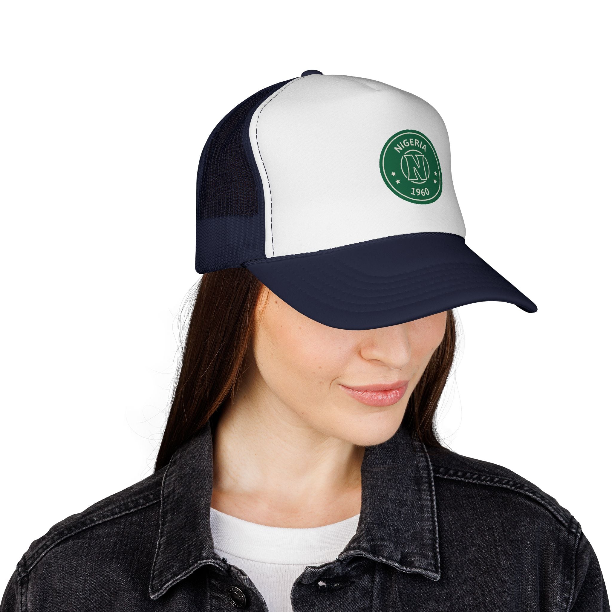 Nigeria Patch Print- Trucker Cap