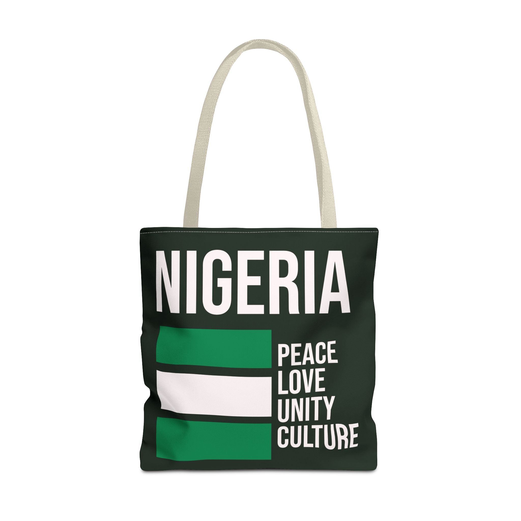 Peace, Love, Unity & Culture Tote Bag