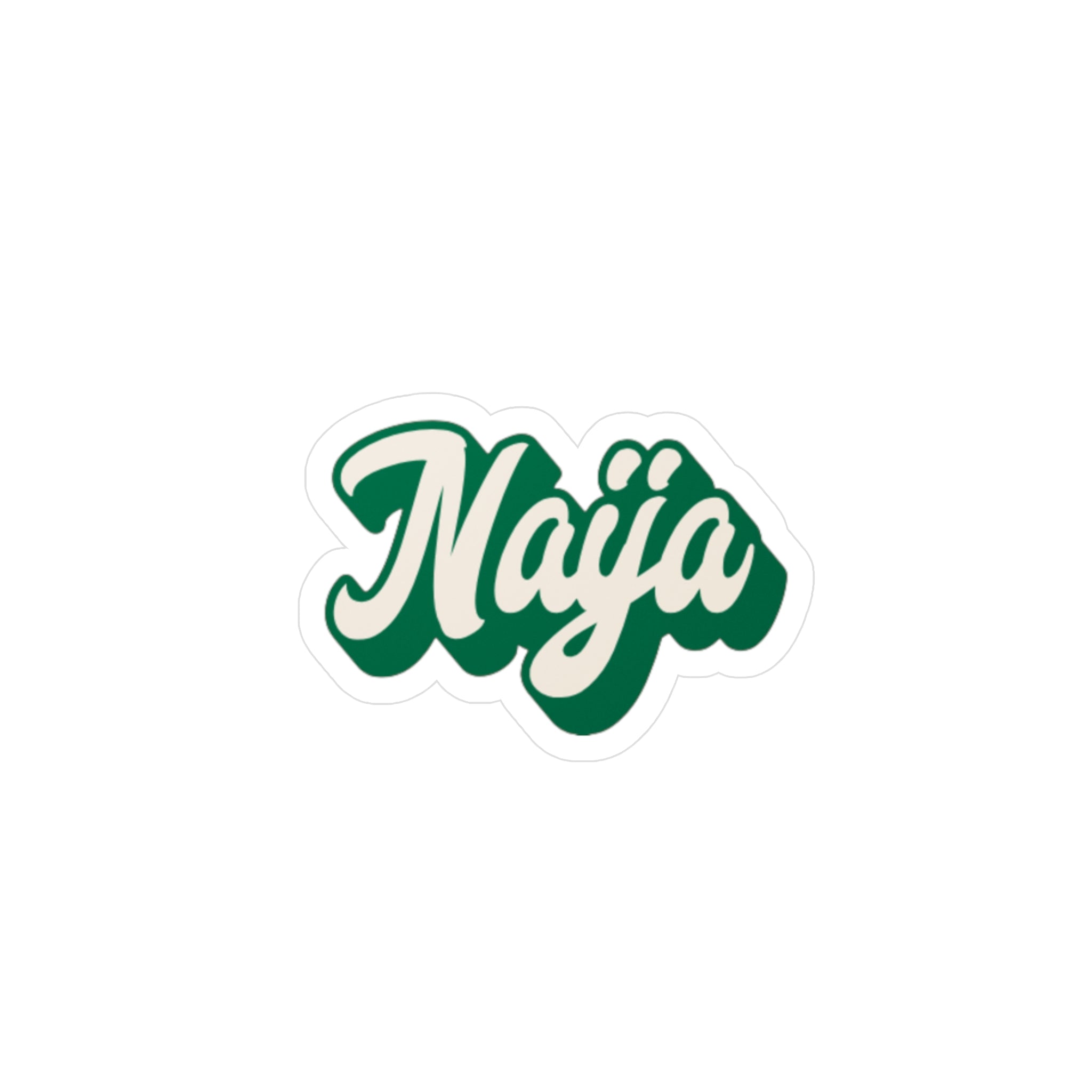 Naija script decal Sticker