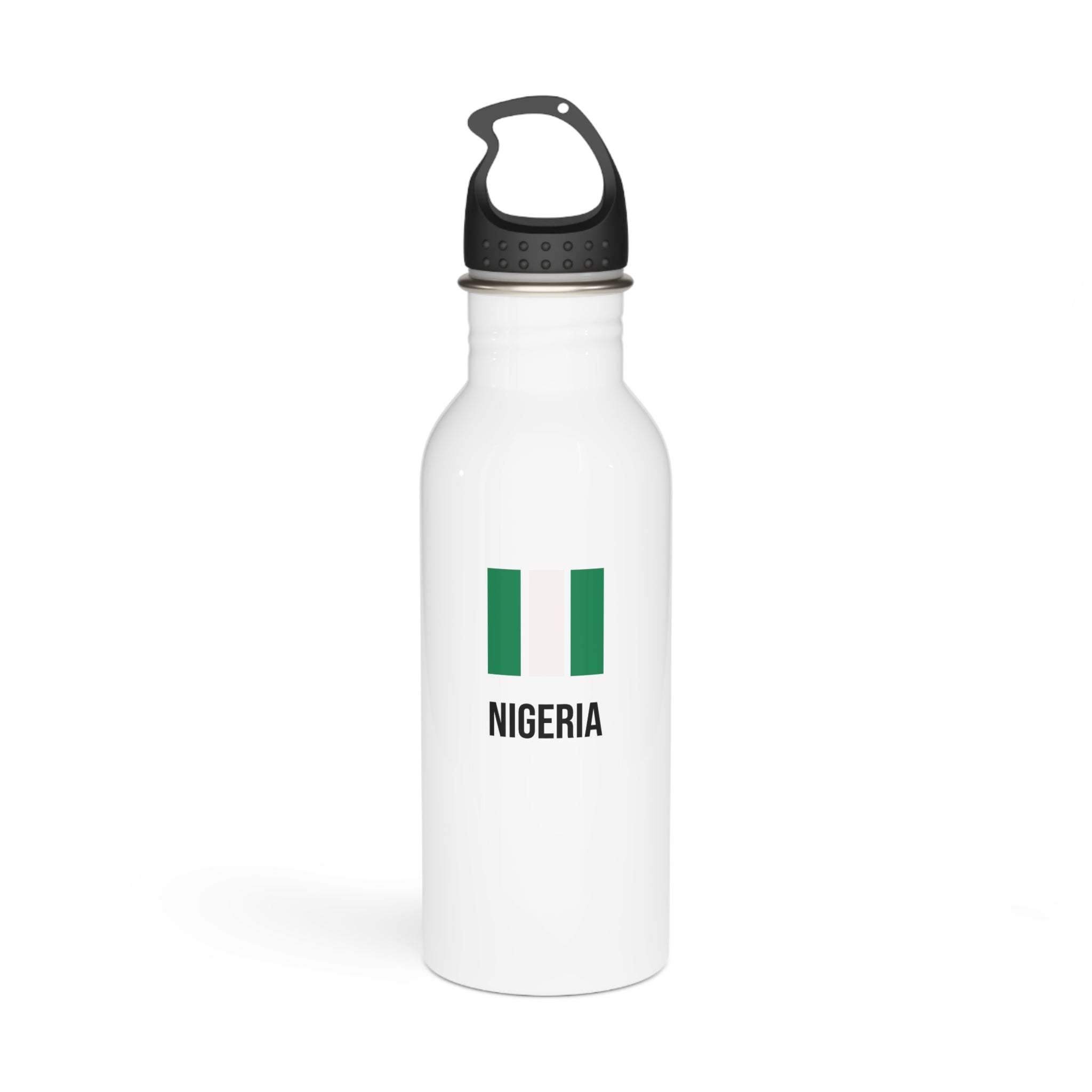 Nigeria Flag Stainless Steel Water Bottle