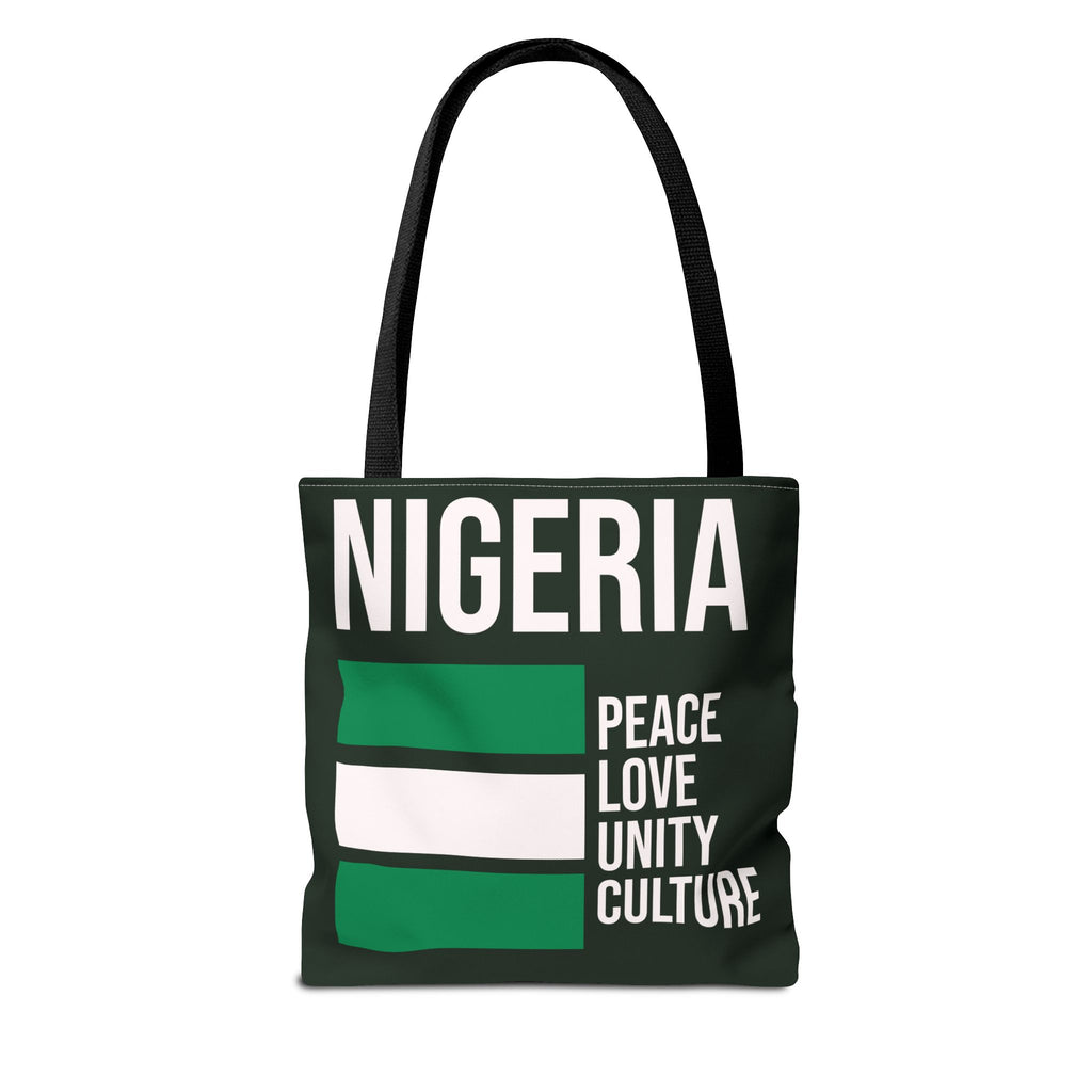 Peace, Love, Unity & Culture Tote Bag
