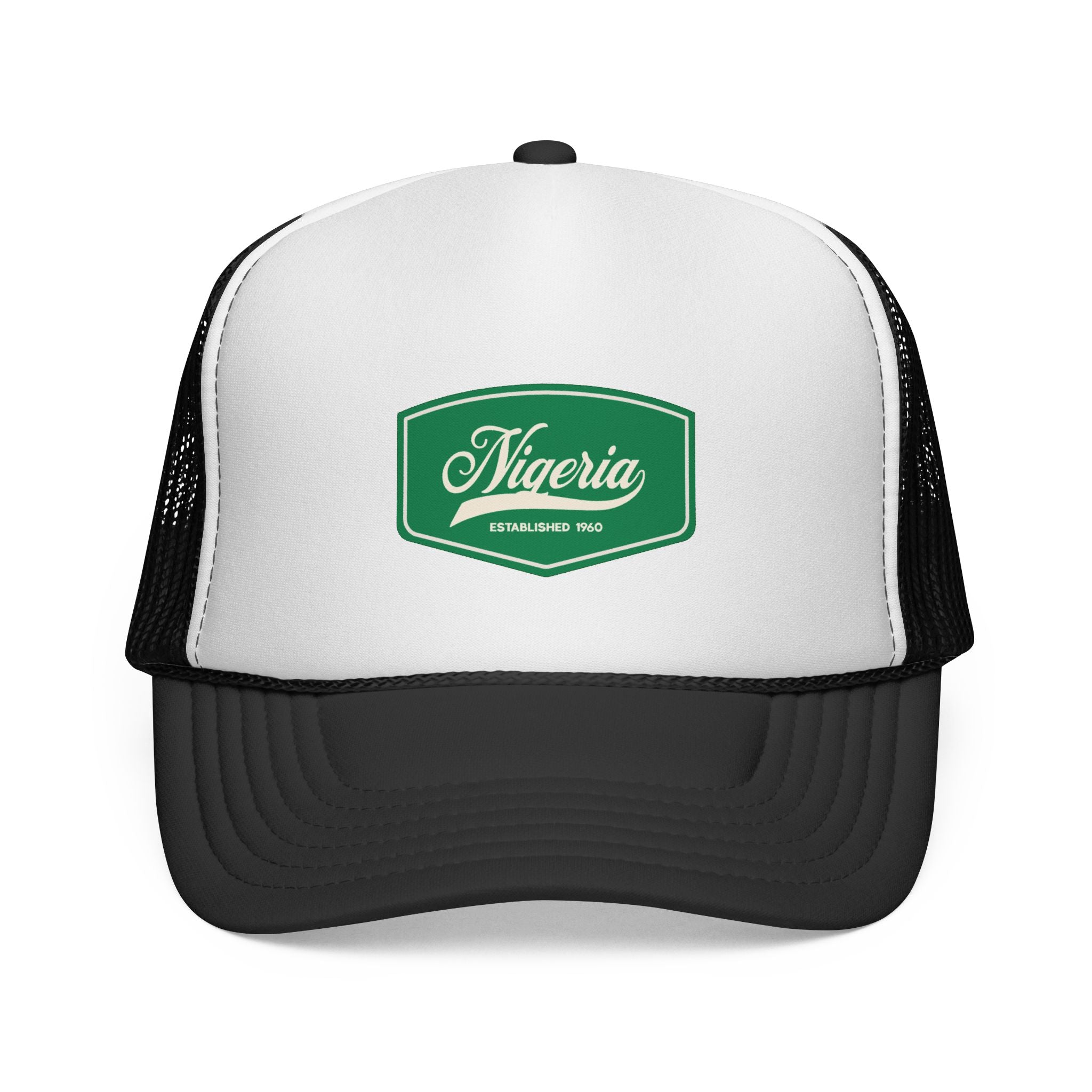 Nigeria Script Trucker Cap
