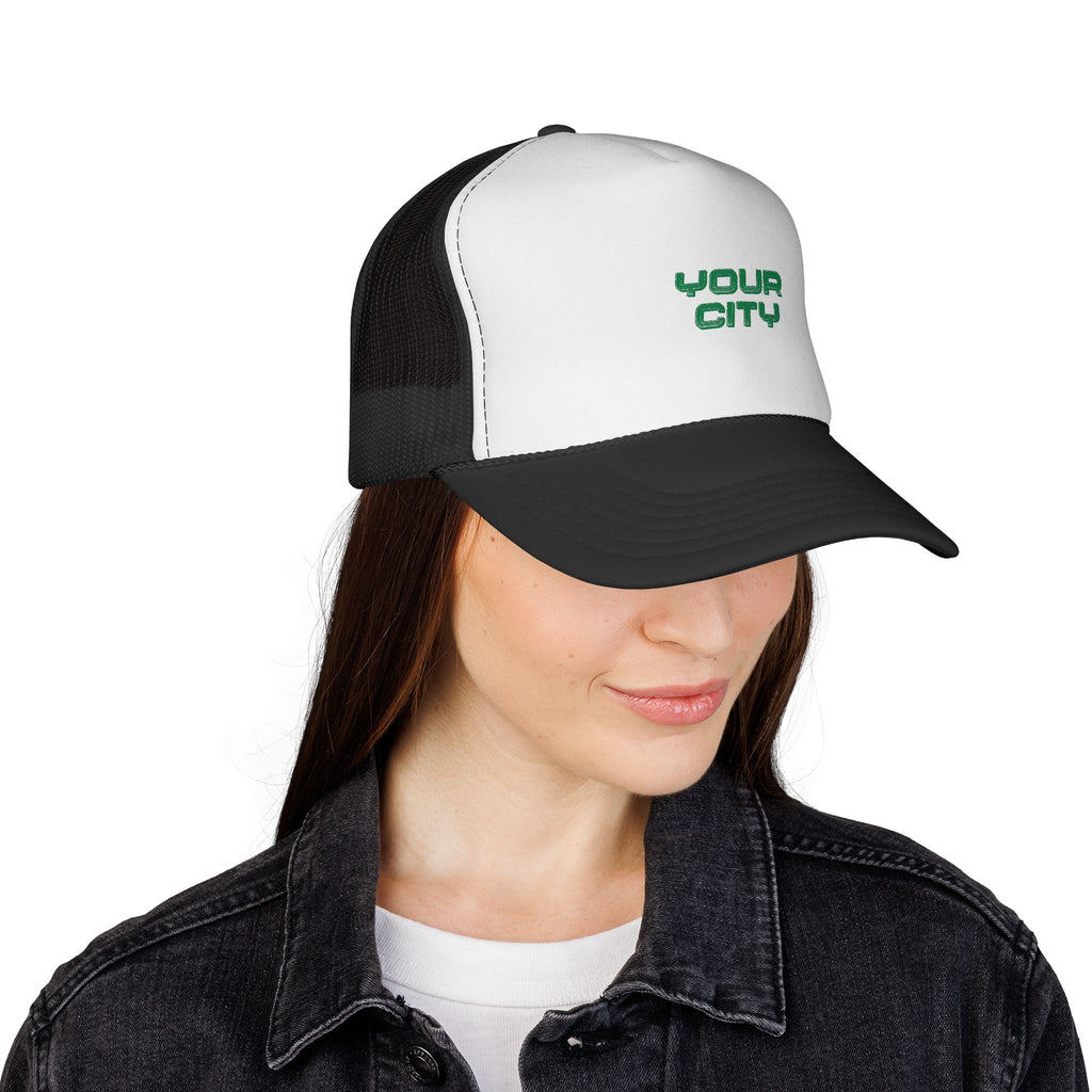 Rep Your City Trucker Cap - Customizable