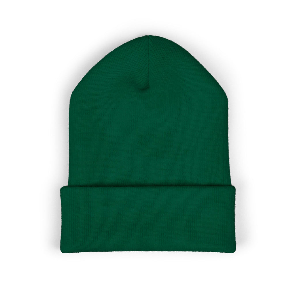 Nigeria Red Script Embroidered Beanie