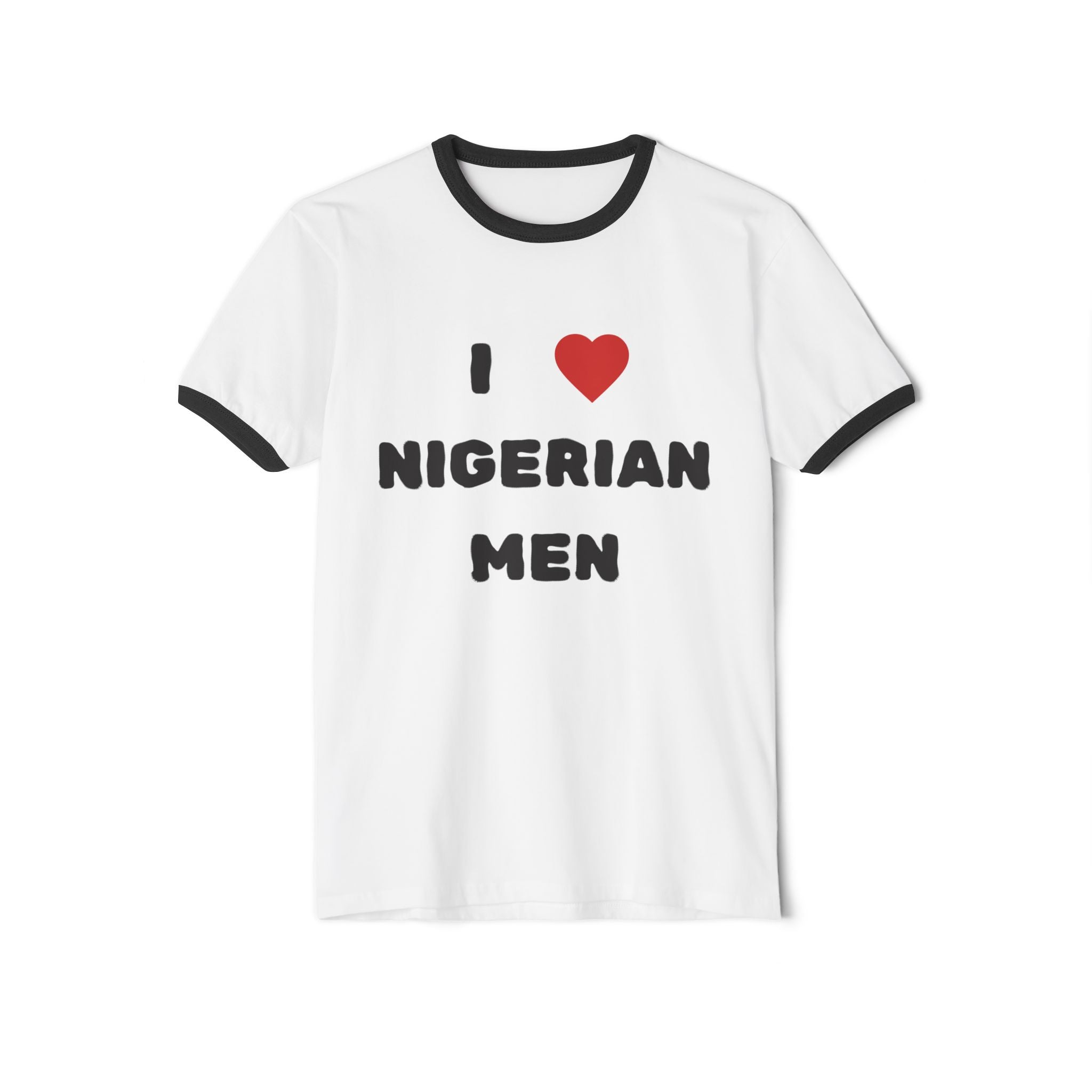 I ❤️ Nigerian Men Ringer T-Shirt