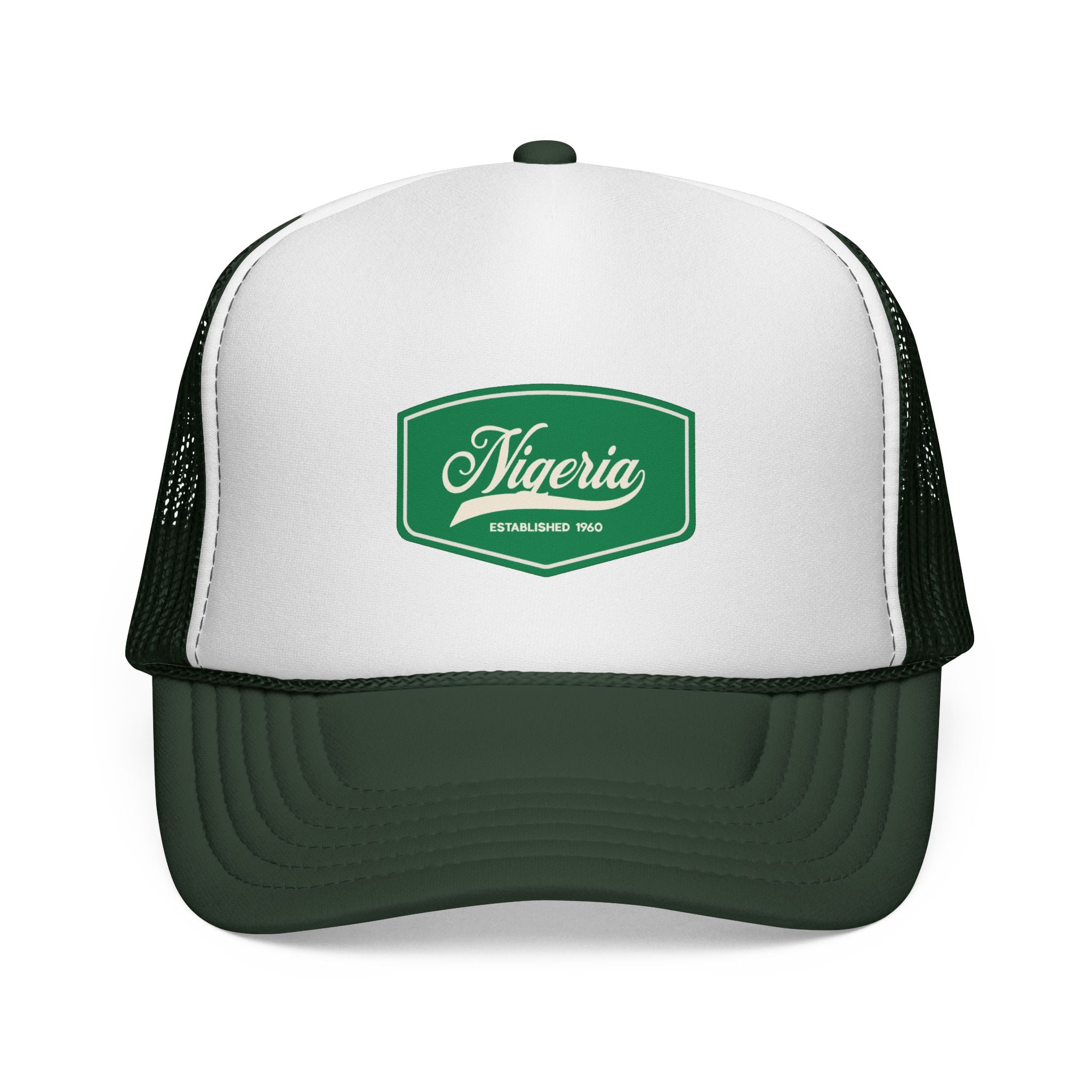 Nigeria Script Trucker Cap