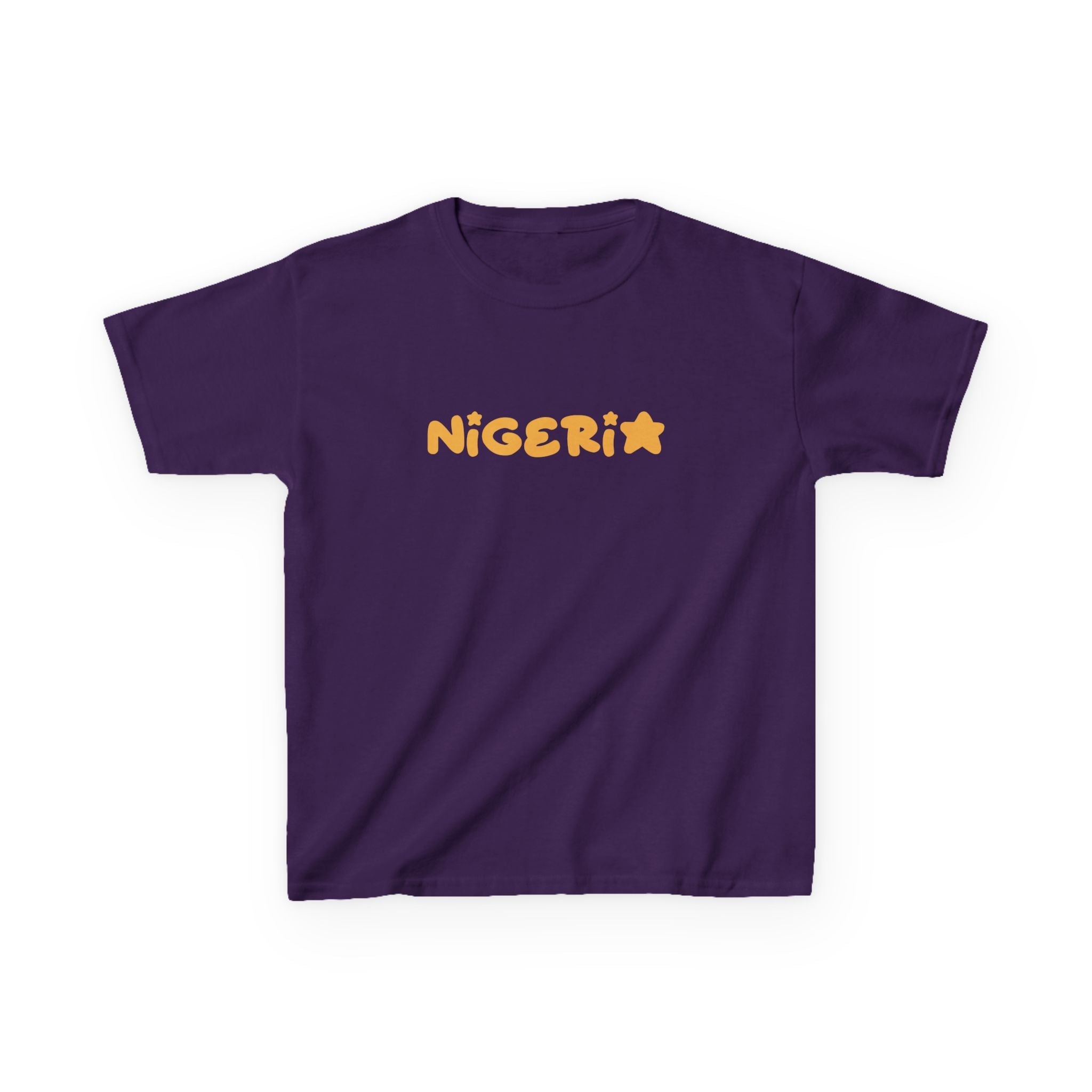 "Nigeria" Playful Star - Kids T-shirt