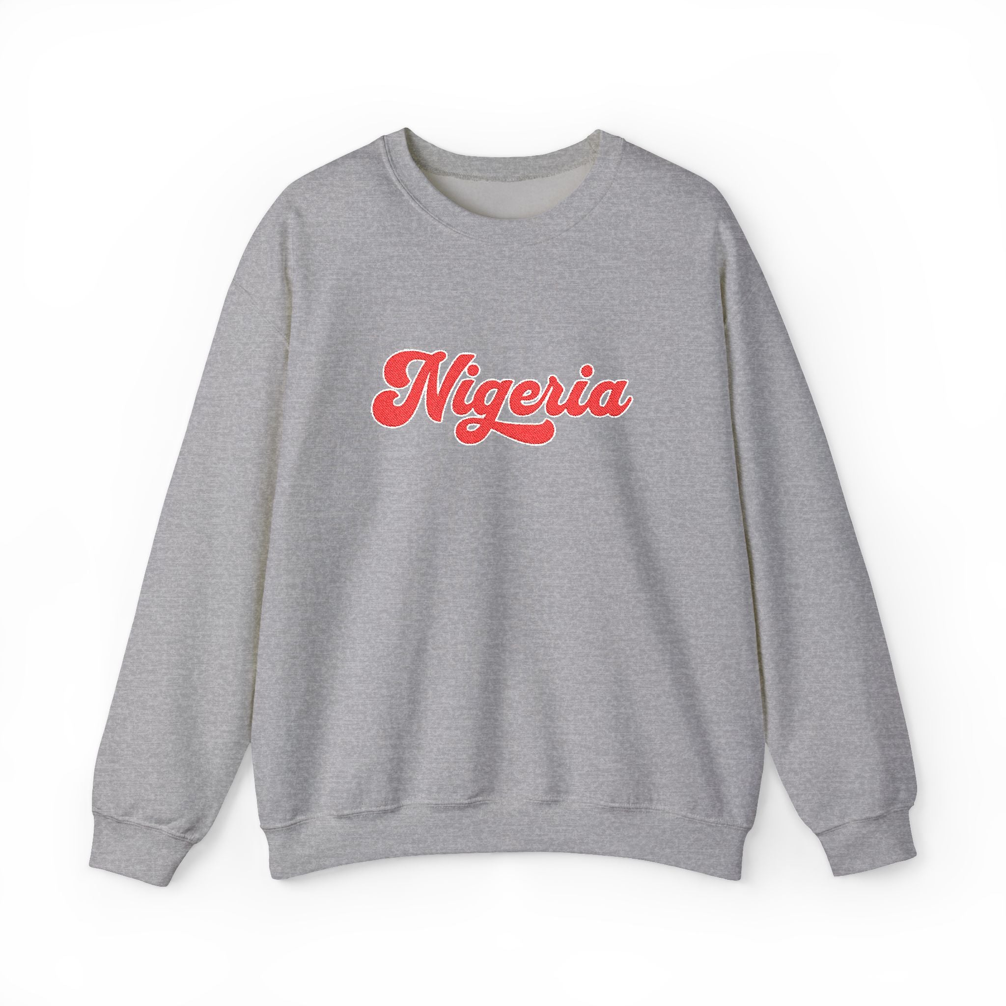 Nigeria Script Crewneck Sweatshirt