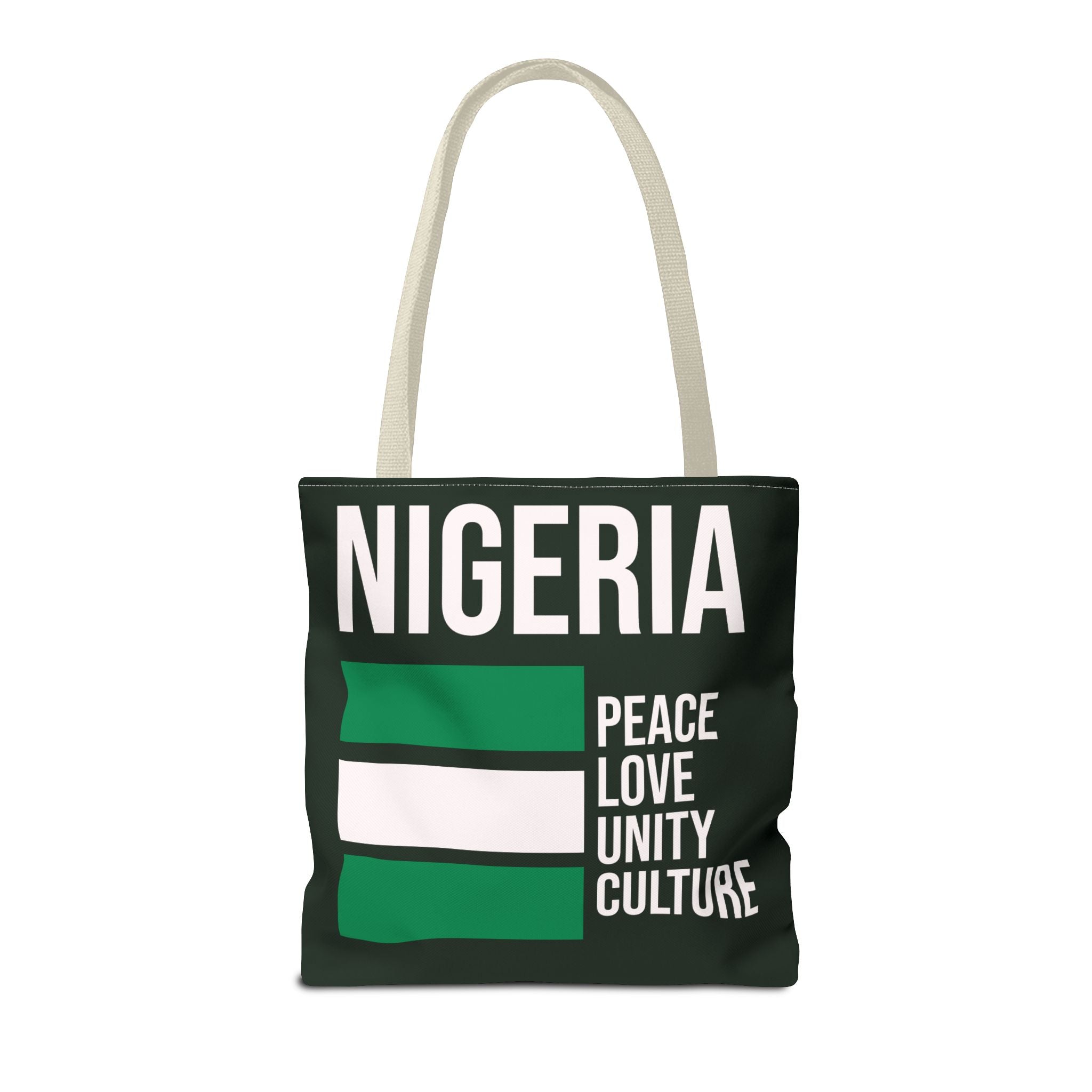 Peace, Love, Unity & Culture Tote Bag
