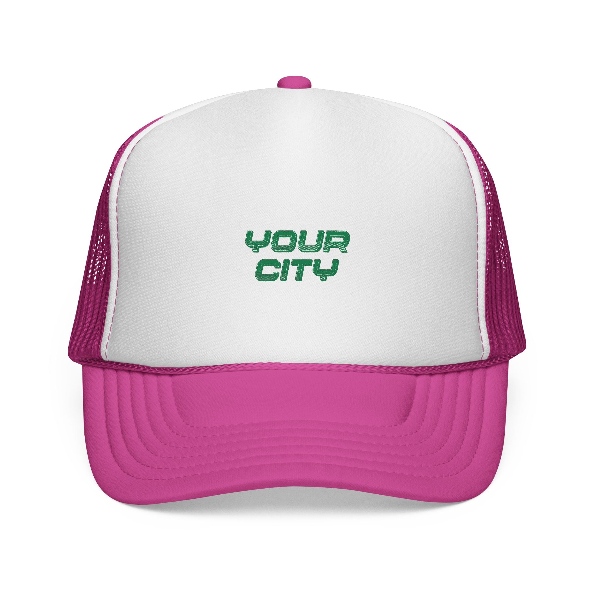 Rep Your City Trucker Cap - Customizable