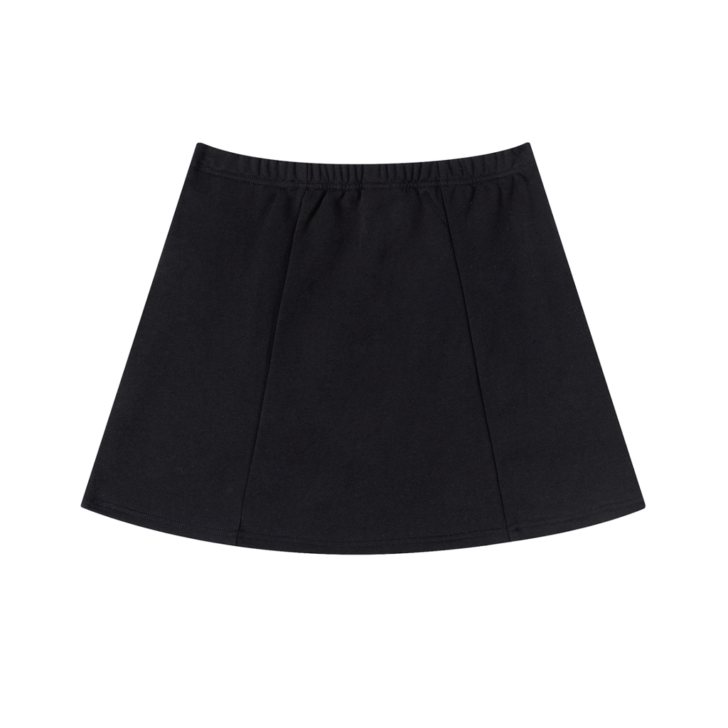 Nigeria Patch Side Stripe Slit Skirt
