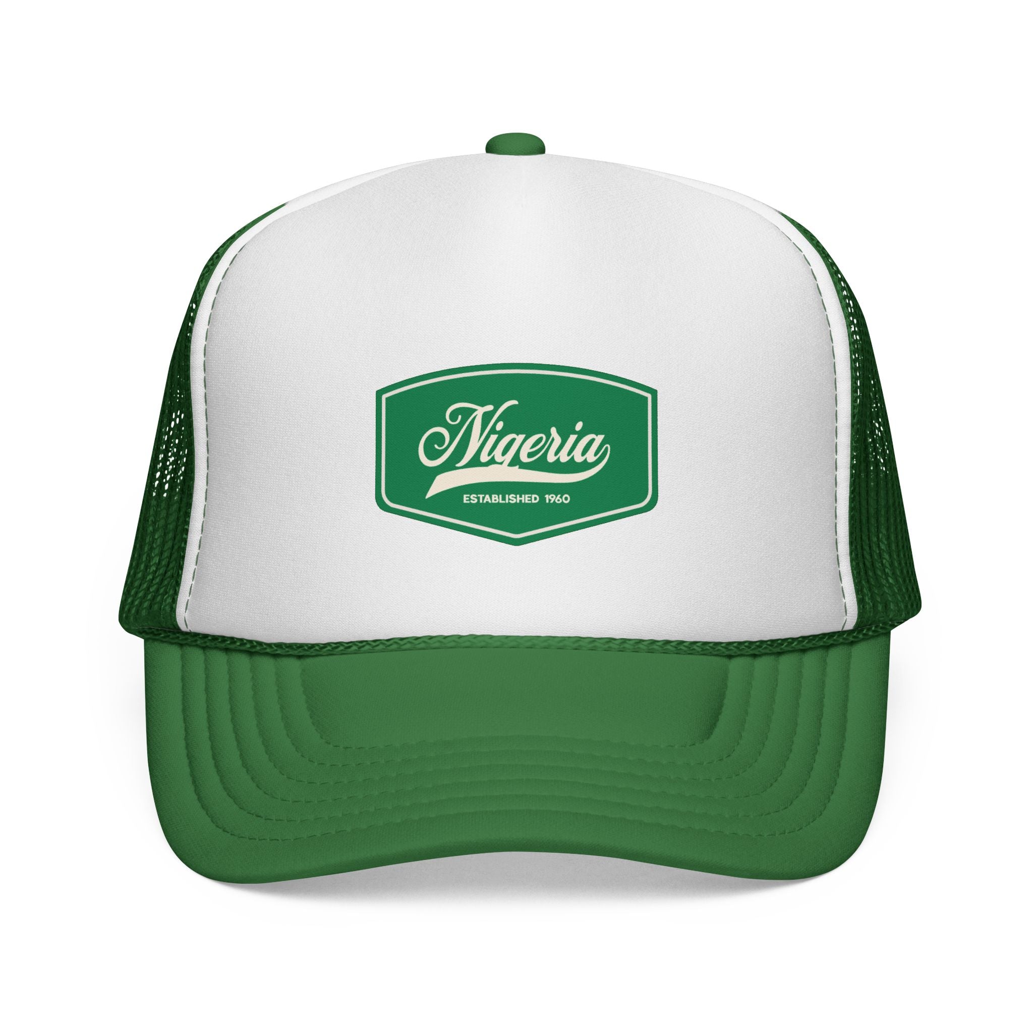 Nigeria Script Trucker Cap