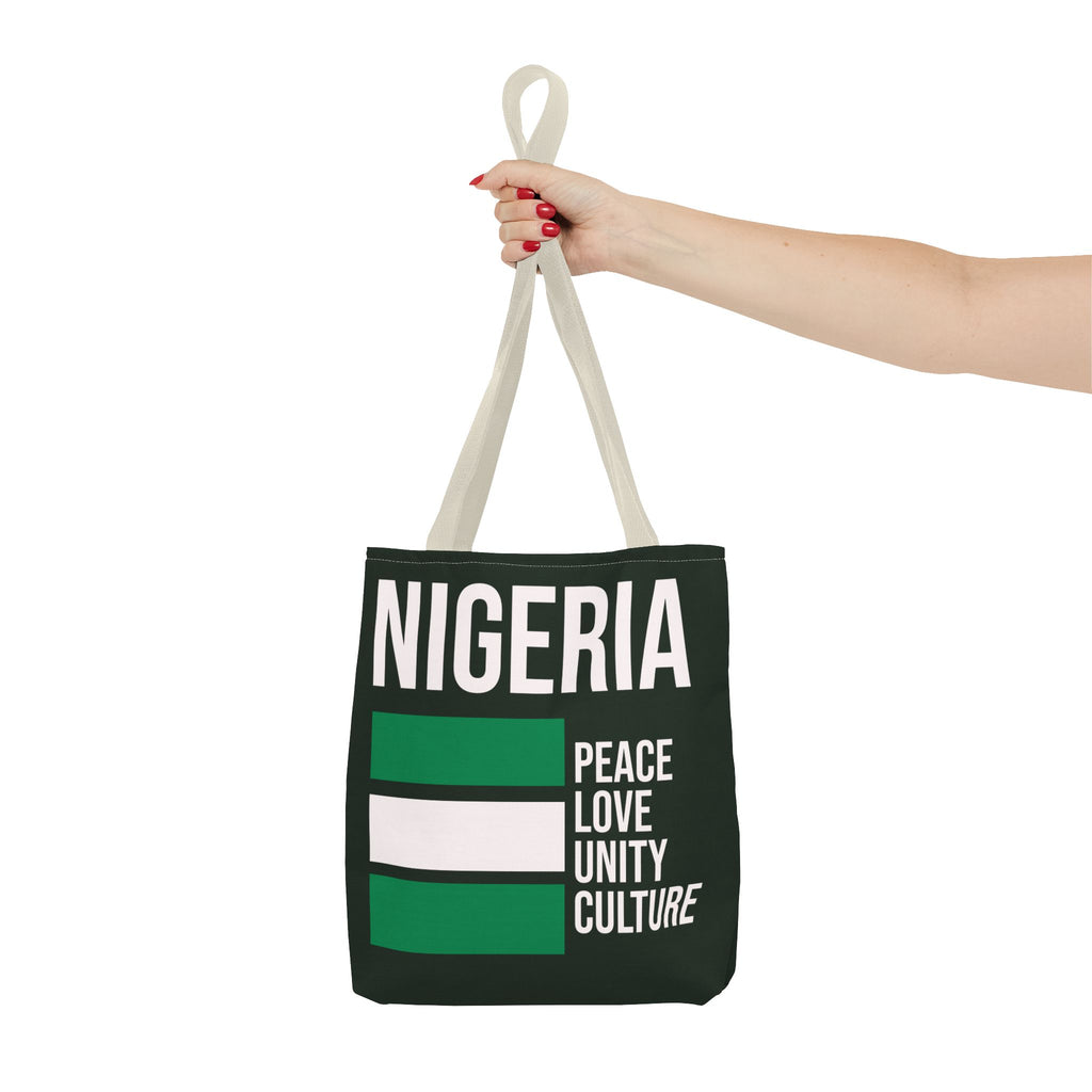 Peace, Love, Unity & Culture Tote Bag