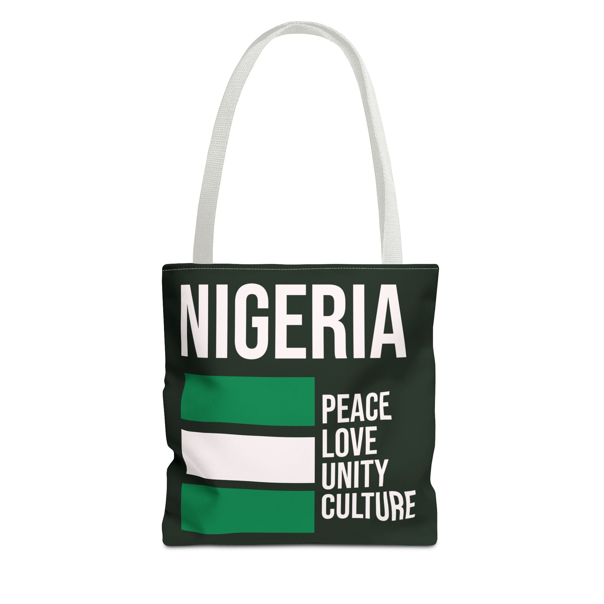 Peace, Love, Unity & Culture Tote Bag