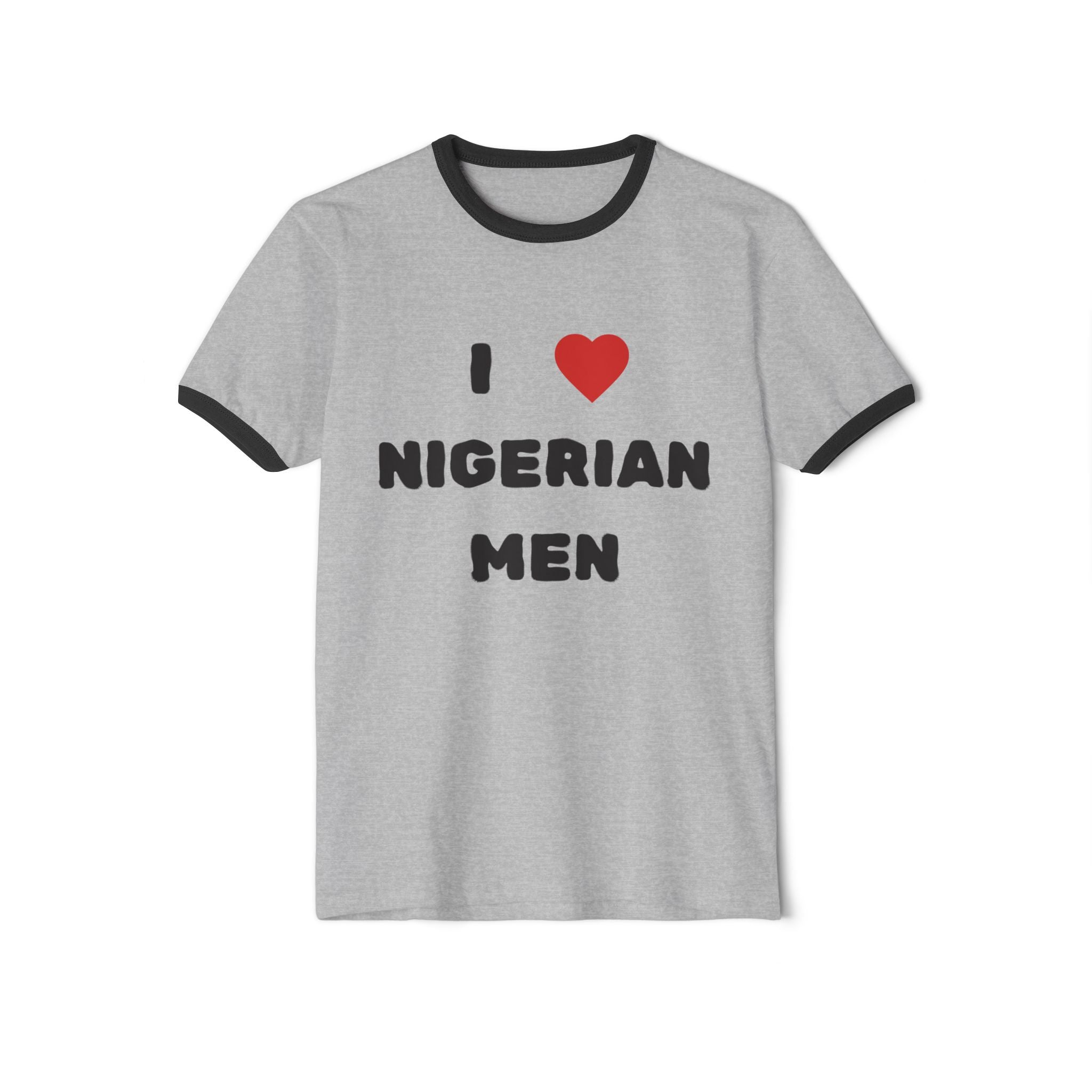 I ❤️ Nigerian Men Ringer T-Shirt