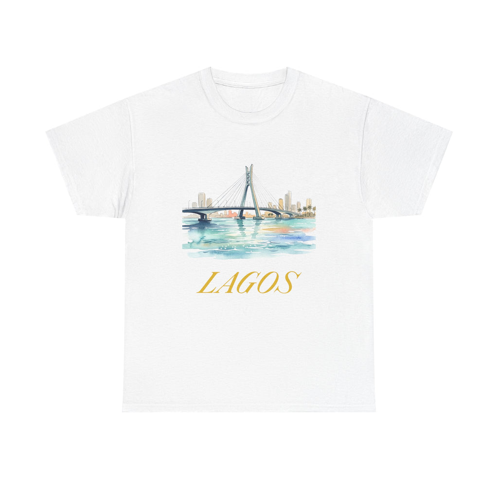 Lagos Skyline Graphic T-shirt