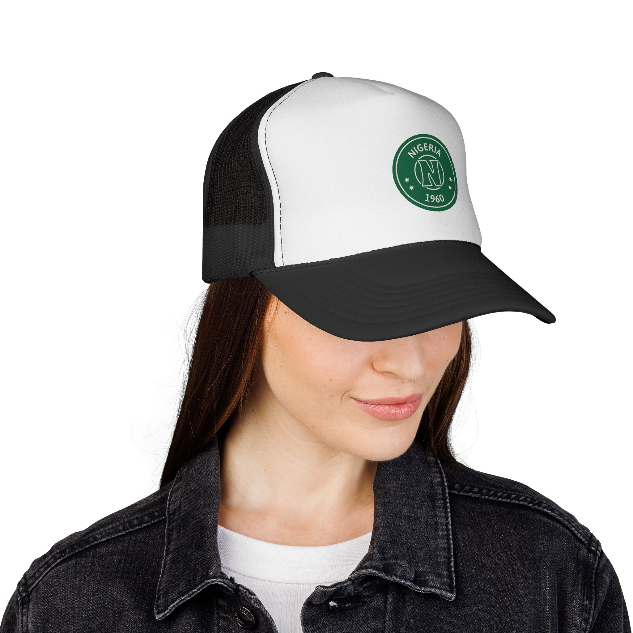 Nigeria Patch Print- Trucker Cap