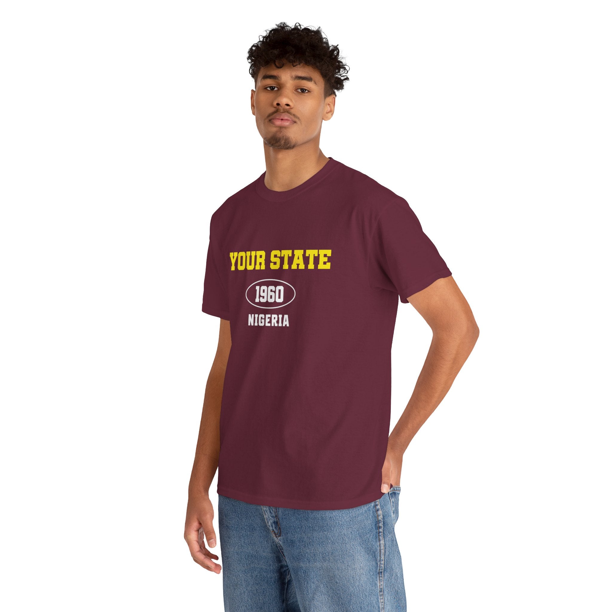 Rep Your State- Customizable T-shirt