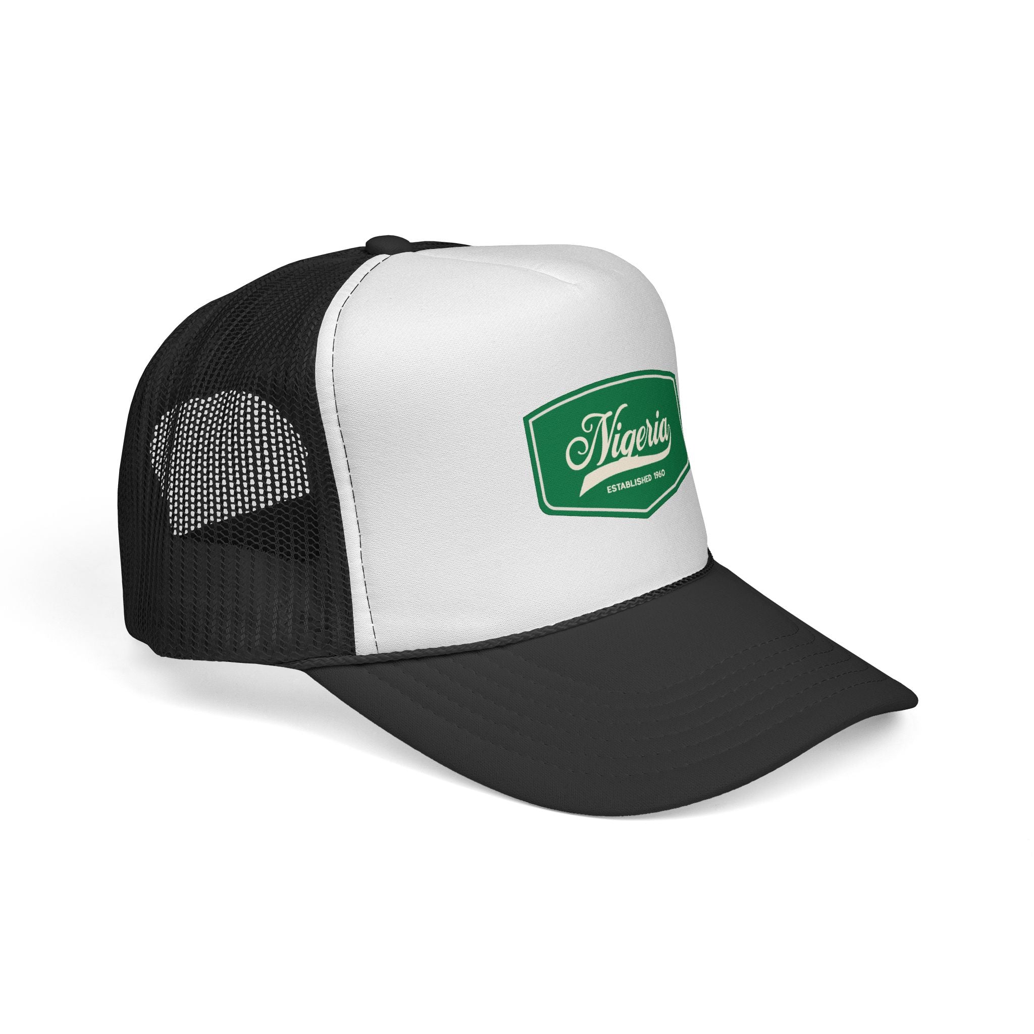 Nigeria Script Trucker Cap