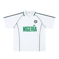Nigeria Collared Jersey- White