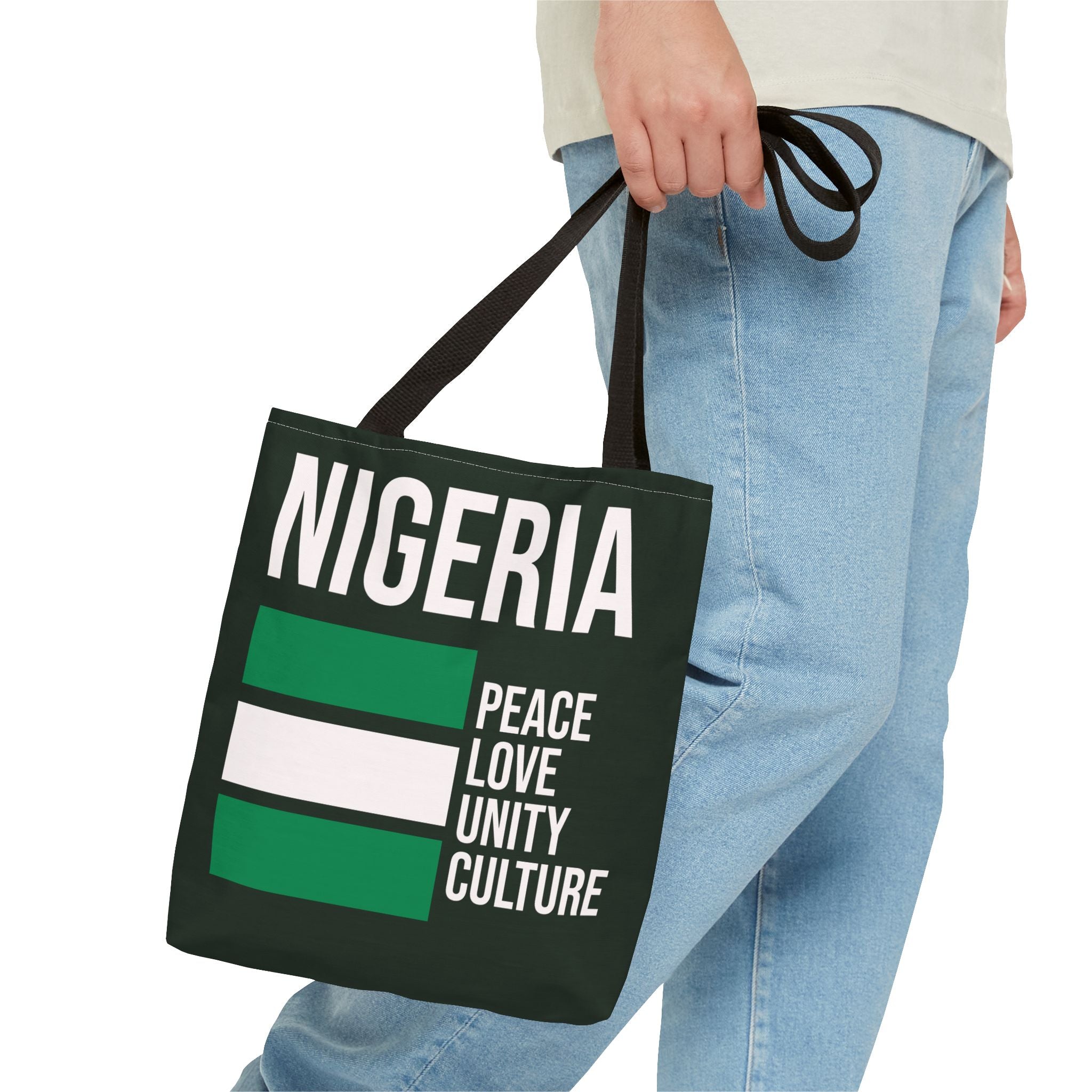 Peace, Love, Unity & Culture Tote Bag