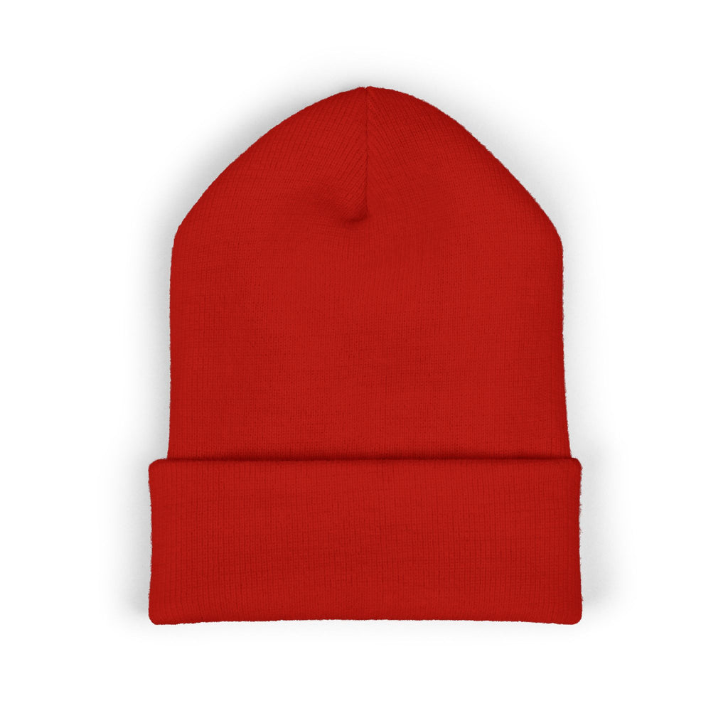 Nigeria Green Script Embroidered Beanie