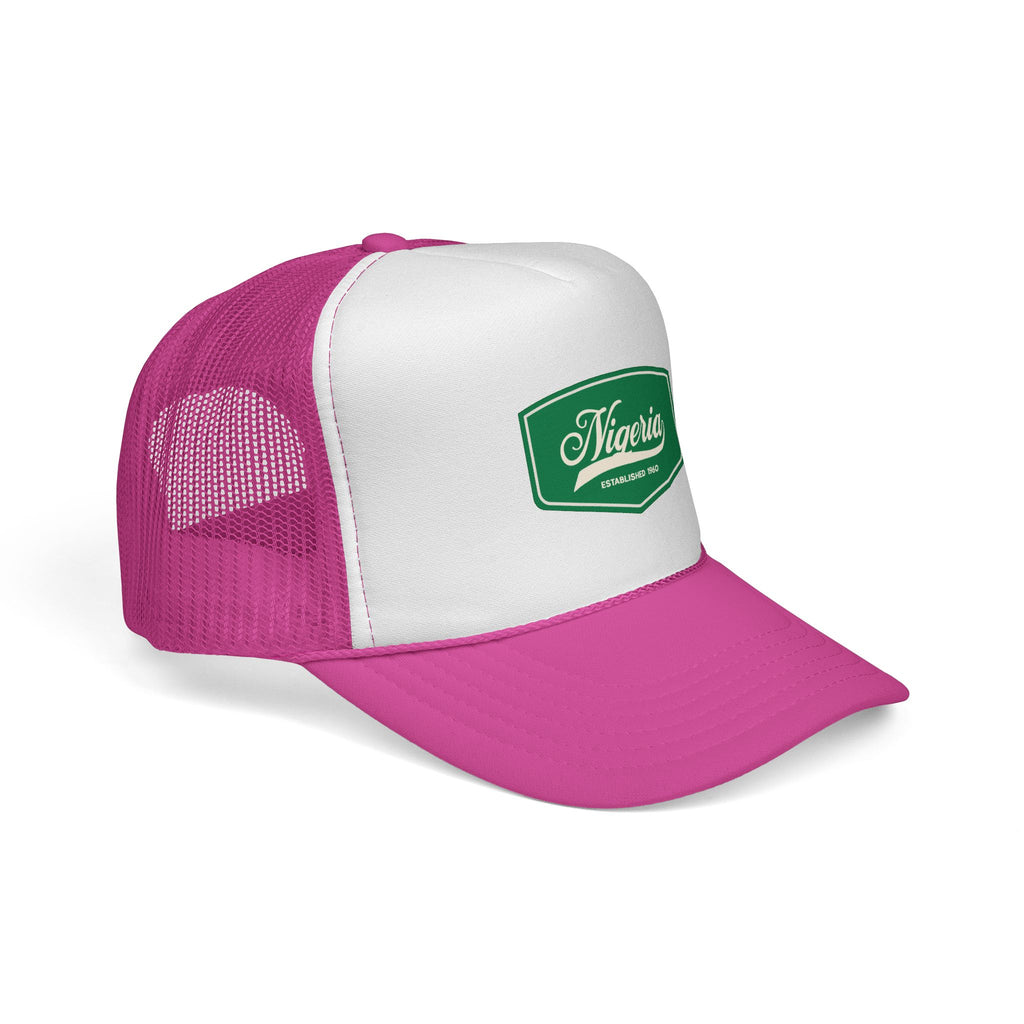 Nigeria Script Trucker Cap