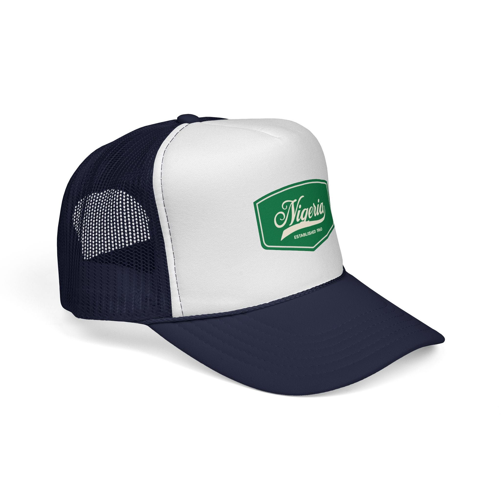 Nigeria Script Trucker Cap