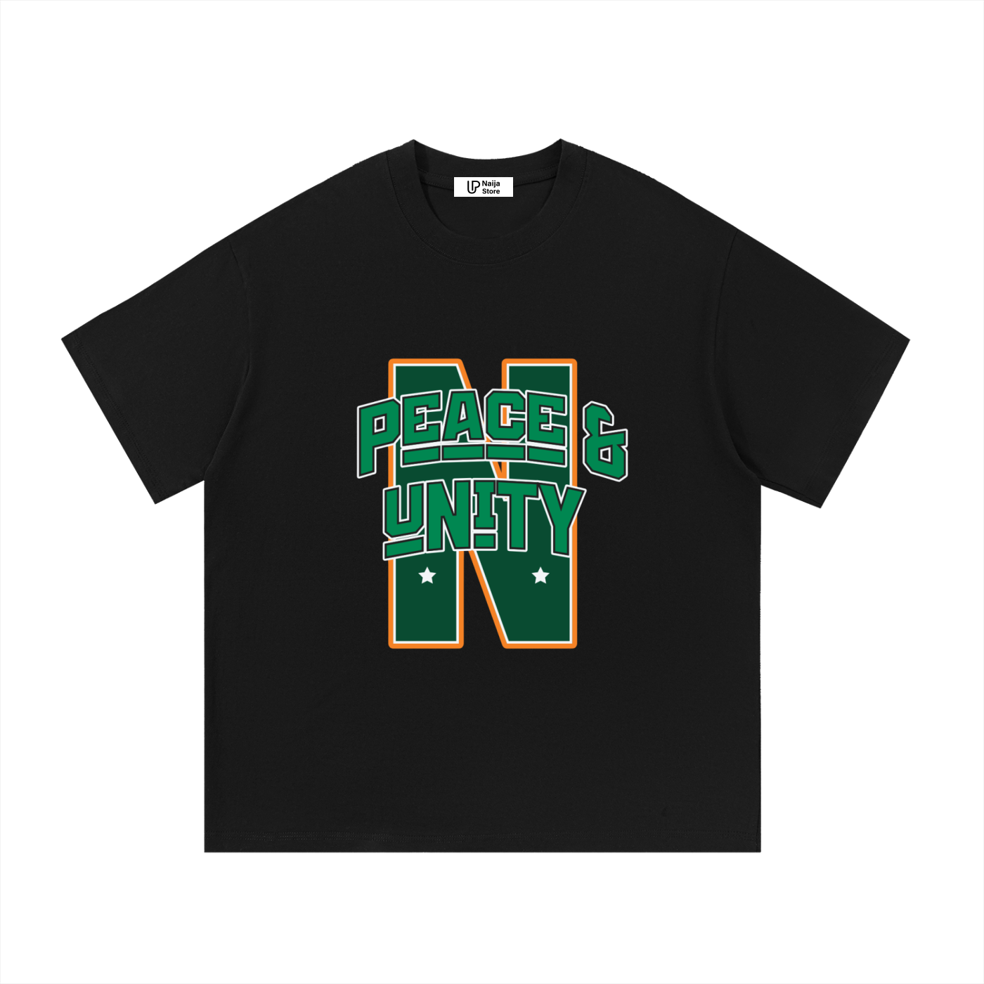 Peace & Unity N Letter T-Shirt